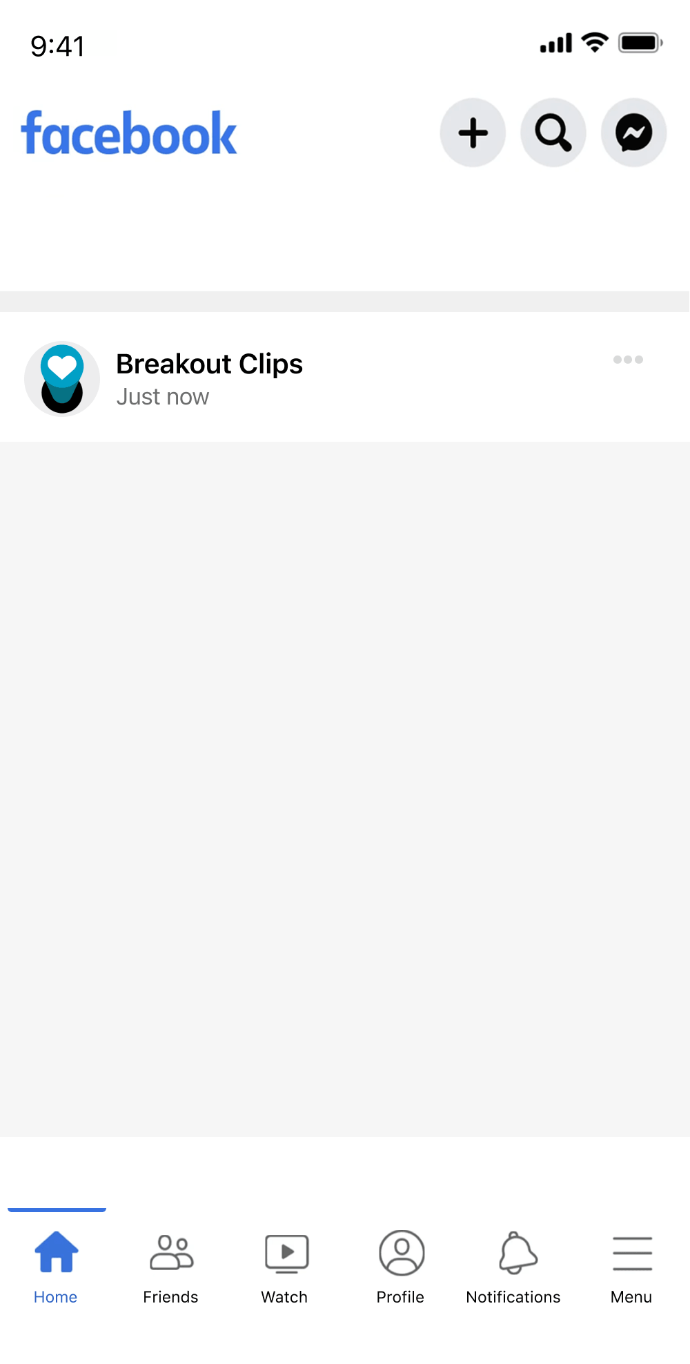 Tweet video posted as a Facebook ad on mobile
